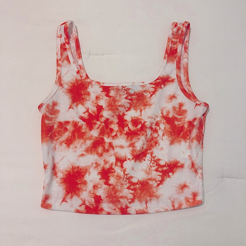Tie-Dye Cropped Tank